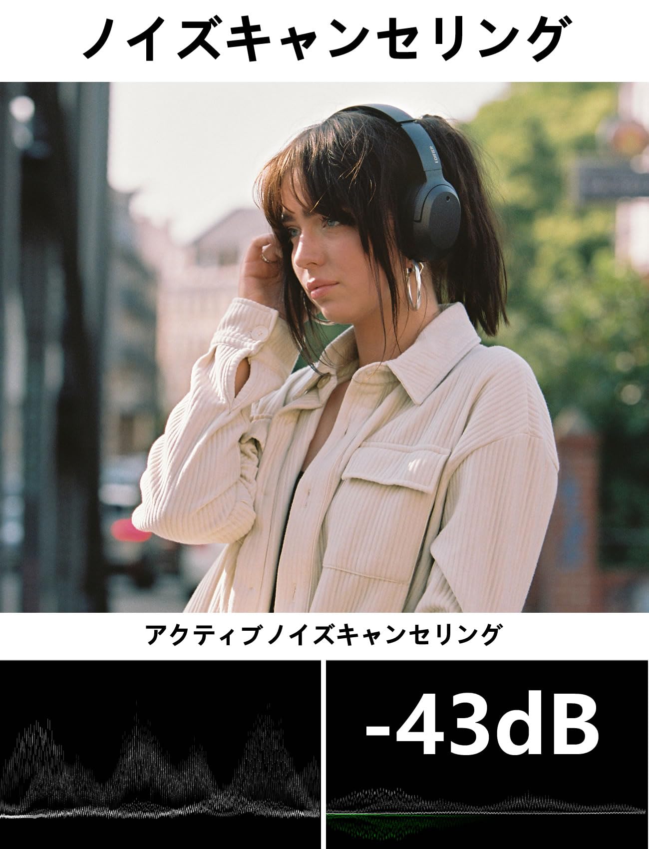 Amazon.co.jp: 【VGP金賞】 Edifier W820NB Plus 【LDAC対応】 ノイズ